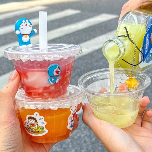迷你奶茶杯饮料杯mini咖啡杯