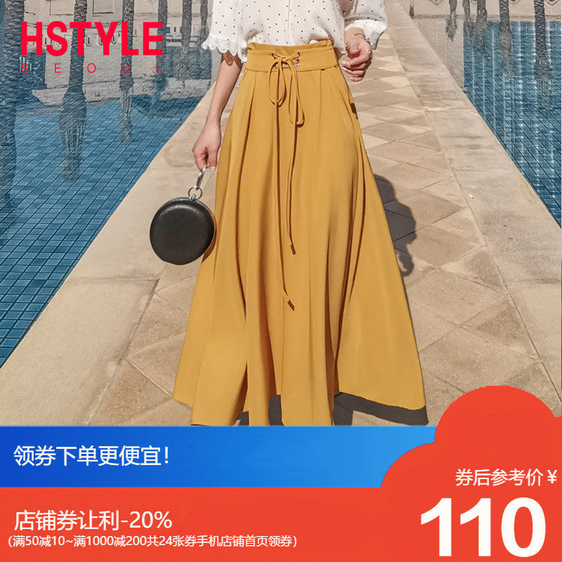 韩都衣舍2019夏新款a字长裙适合胯大腿粗的高腰半身裙女IG8400僥在类目 女装/女士精品, 半身裙中 - 来自Buy2taobao.com提供专业的淘宝代购服务