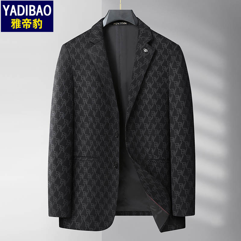 春秋休闲西装外套男加肥加大码男士胖子西服超大码单西肥佬便西潮