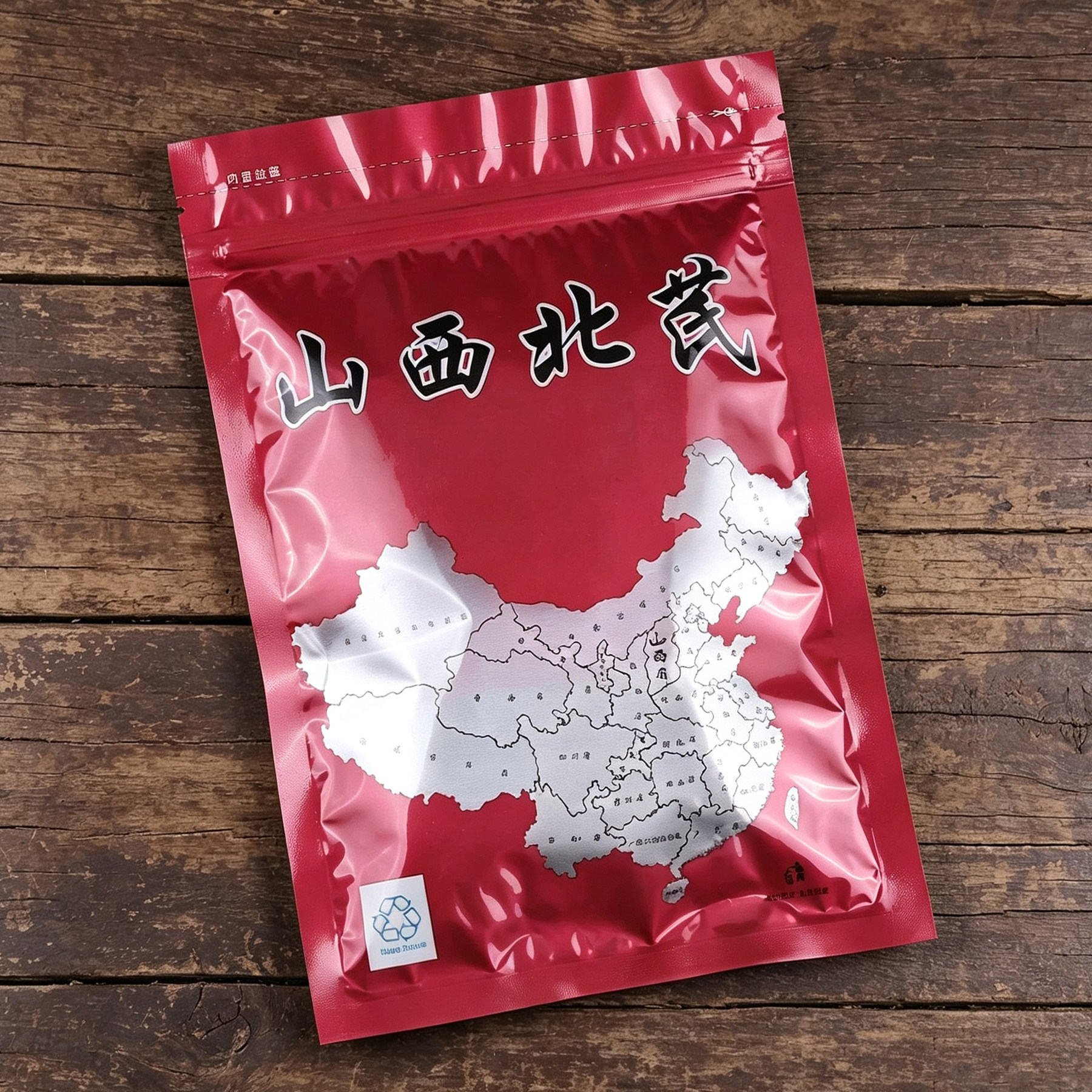 北芪片包装袋山西特产加厚黄芪中药材自封拉链塑料礼品袋250g半斤