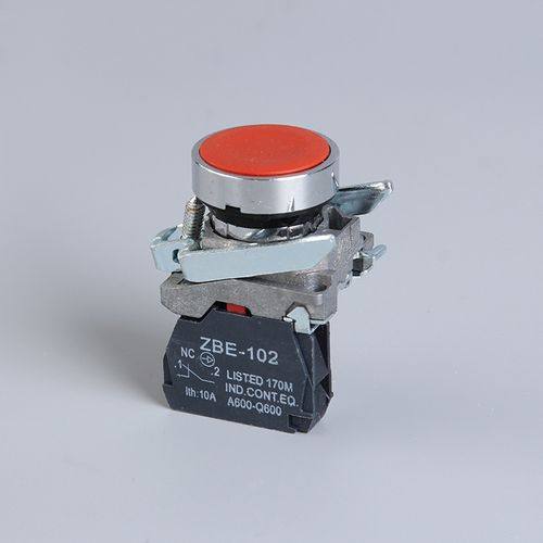 永前LA128EA 金属外壳按钮开关平钮复位型 XBEA4-BA31 BA42