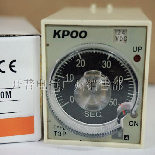 开普电气KPOO 通电延时旋钮时间继电器 T3PA-C