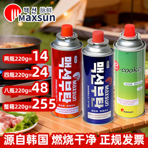 新款脉鲜气罐卡式炉气瓶户外瓦斯