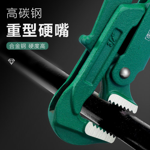 百威狮鹰嘴管子钳喉钳水管钳