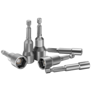 百威狮电动扳手套筒头加深内六角加长风批套筒手电钻强磁批头