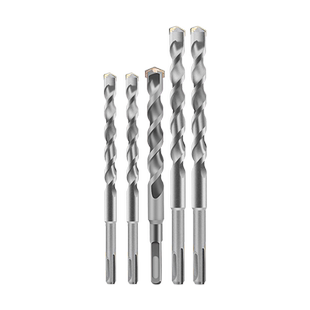 百威狮 电锤钻头加长穿墙圆柄冲击钻头方柄四坑混凝土水泥开孔钻