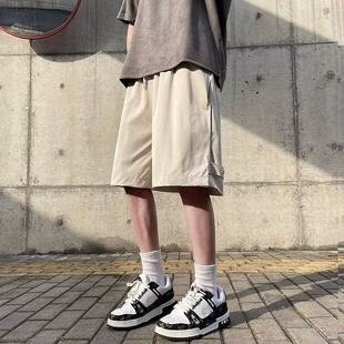 日系cityboy休閑沖鋒短褲 子夏 復(fù)古五分褲 男oversize潮牌機(jī)能美式