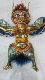 尼泊尔精品大鹏鸟护法 高65cm 彩绘挂像