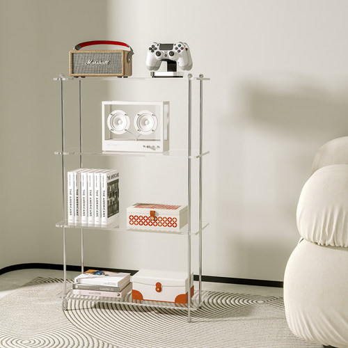 亚克力轻奢透明置物架