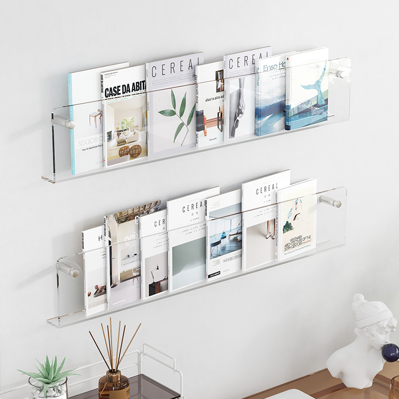 杂志挂墙书架书报架网红