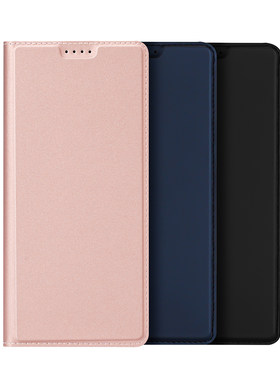 DUX DUCIS适用三星S26Ultra手机壳S26 Plus翻盖s24fe插卡皮套全包商务samsung简约S24ultra支架S25edge保护套