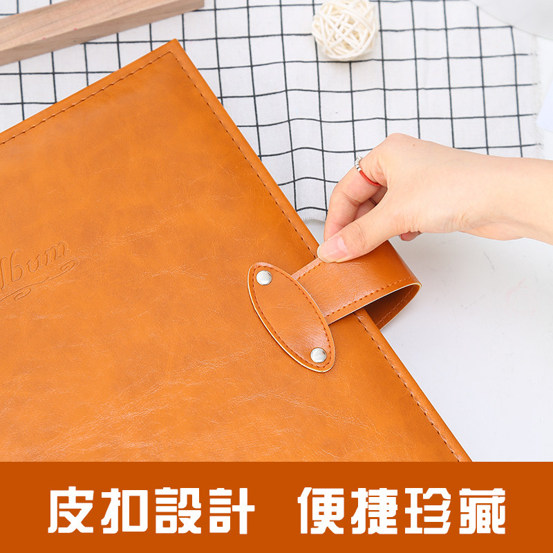速发帕美皮6寸800张相册本纪念册大容量插页式家庭影集过塑收纳册
