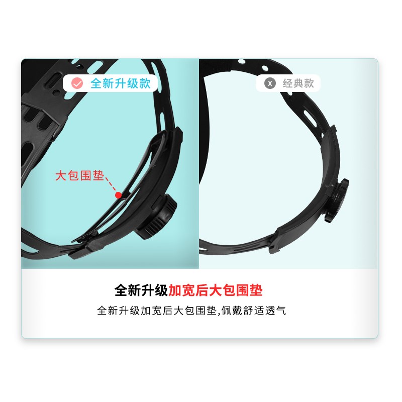 现货速发自动变光电焊防护罩电焊面罩全脸焊工焊帽轻便氩弧焊面护