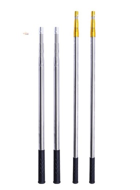 速发多镰能不锈钢伸缩杆香椿勾子槐花杆摘果杆抄网杆割草功刀杆钓