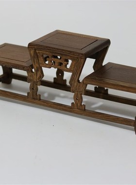 速发木木雕鸡翅红壶花瓶盆景奇玉石头佛像方紫砂艺形摆件实木细雕