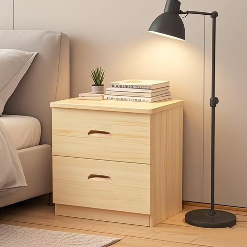 床头柜实木全木质结构卧室落地柜