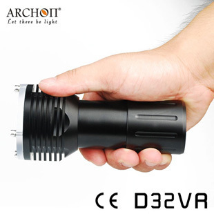 ARCHON奥瞳 D32VR手电 白光/红光 专业水下摄像补光 潜水手电筒