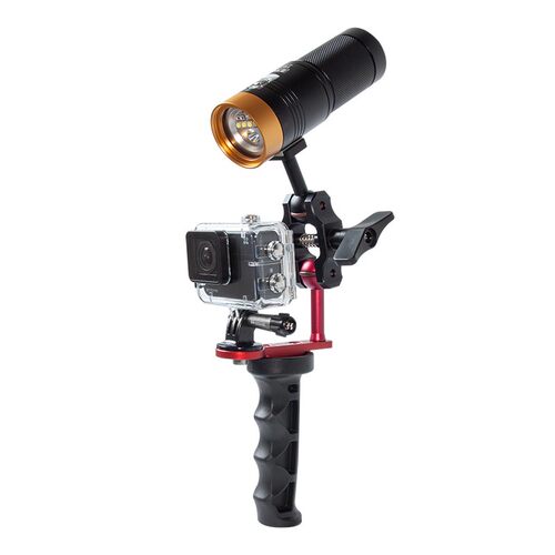 SCUBALAMP 潜水摄影灯 单手双手 TG15支架托盘 补光灯 GOPRO球头