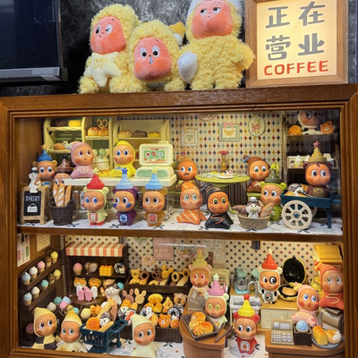 星星人随心配萌粒造景货架收纳盒