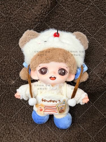 Zoraa羽翼精灵系列毛绒搪胶10cm娃娃大表姐二代娃衣兔子草莓套装