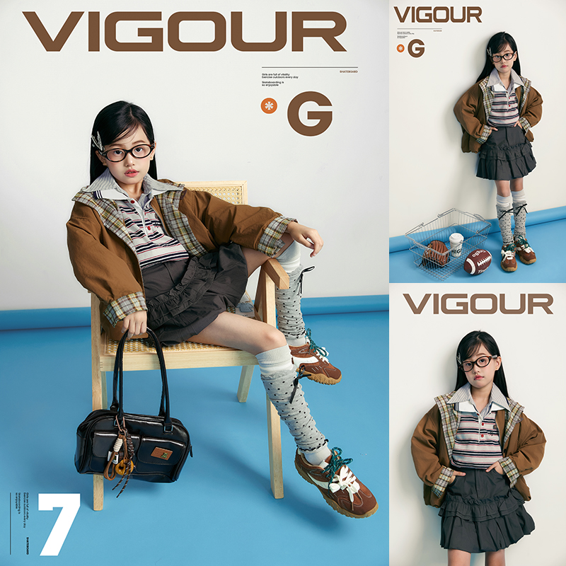 儿童摄影服装复古风美拉德主题