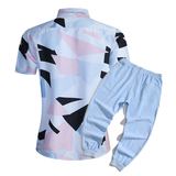 1508-CS13+K522-P45外贸欧美跨境现货短袖衬衫套装夏威夷沙滩衬衣，男装T恤，星座1508-1