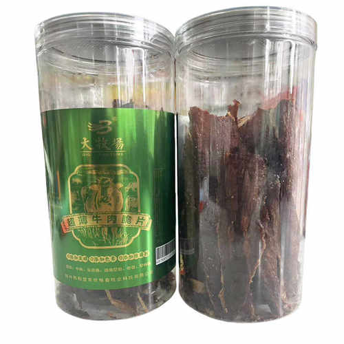 大牧场超薄牛肉脆片风干牛肉干