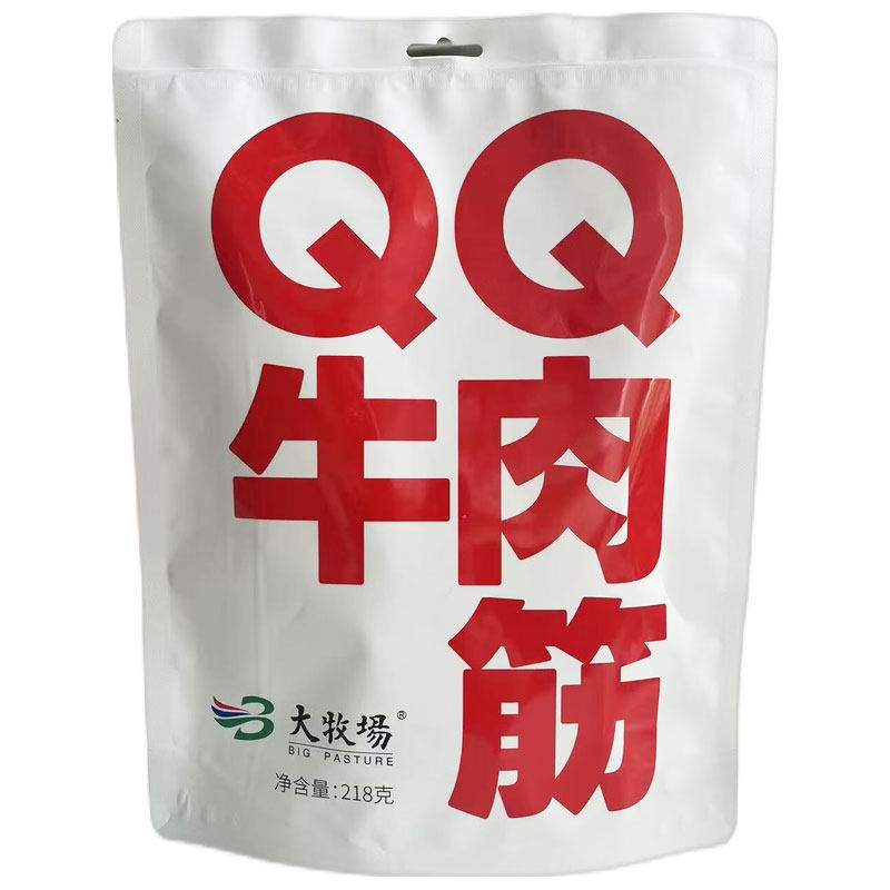 大牧场QQ牛肉筋218g袋装内蒙古特产牛蹄筋休闲零食牛肉类独小包装,零食/坚果/特产,牛肉类,淘宝优惠券,粉丝福利购,淘宝优惠卷