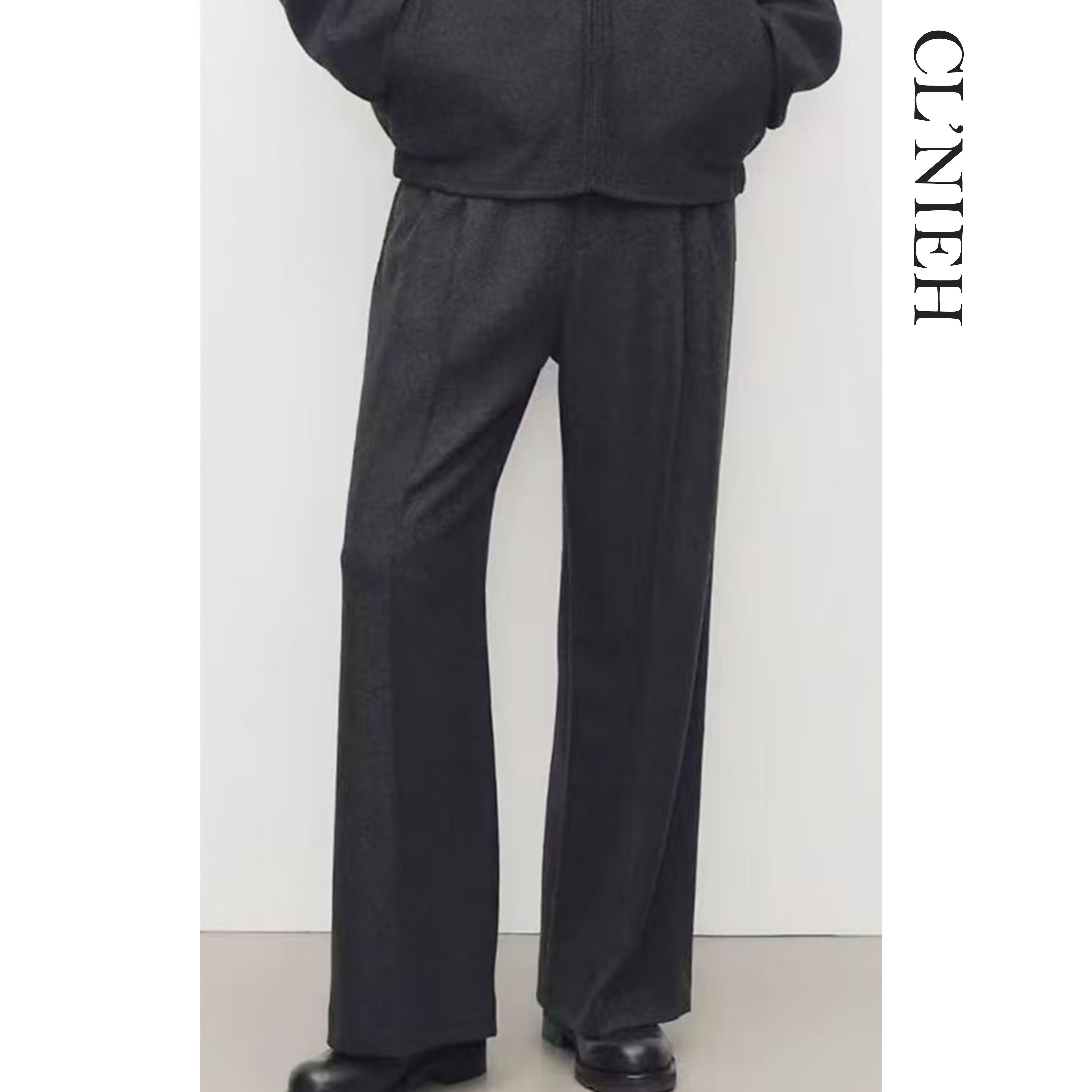 CLNIEH | 静奢ROW风意大利进口MTR厂牌全羊毛面料宾霸里布裤装
