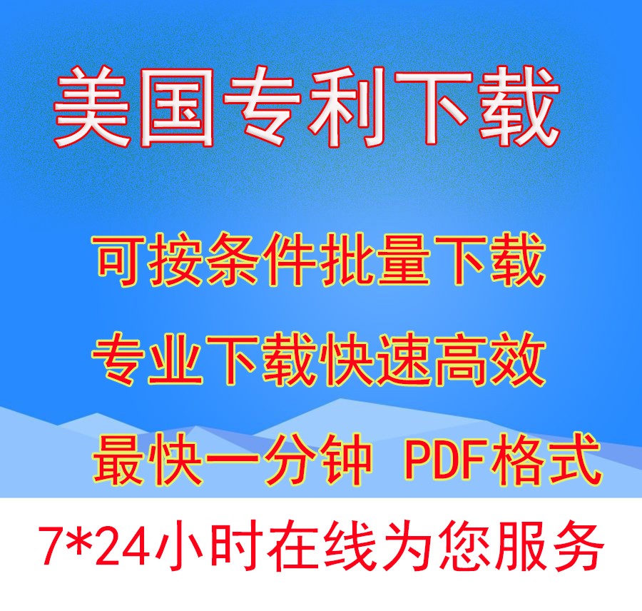 美国欧州专利检索下载 可选择下载首页，著录项，全文PDF