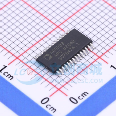 AD9203ARUZ AD9203ARU AD9203全新原装正品 TSSOP28 模数转换芯片