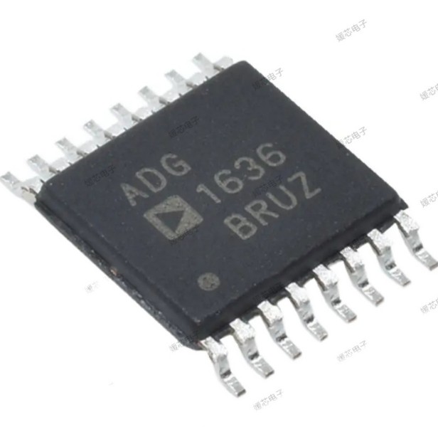 ADG1636BRUZ ADG1636全新进口原装正品TSSOP16模拟开关多路复用器