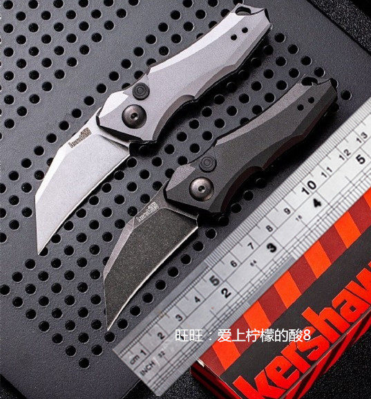 高端进口卡秀户外水果刀高硬度野营9Cr18MoV工具钢刀模具钢礼品刀