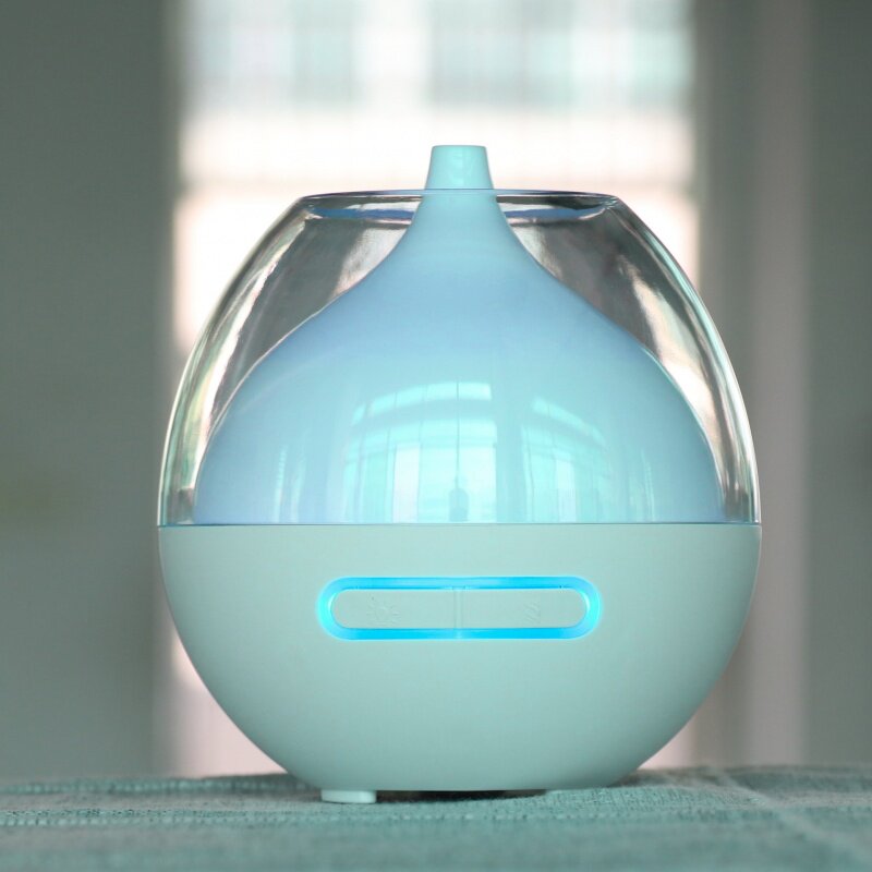 2019新款七彩渐变　超声波香薰加湿器　源头厂家净化空气帮助睡眠