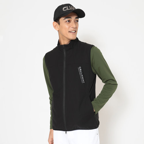 25秋冬Callway/卡拉威高尔夫服装新款男士保暖弹力全拉链轻盈背心