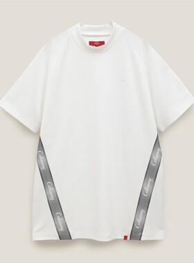 日本25年春夏Callaway卡拉威高尔夫球男士短袖T恤衫柔软新品高端