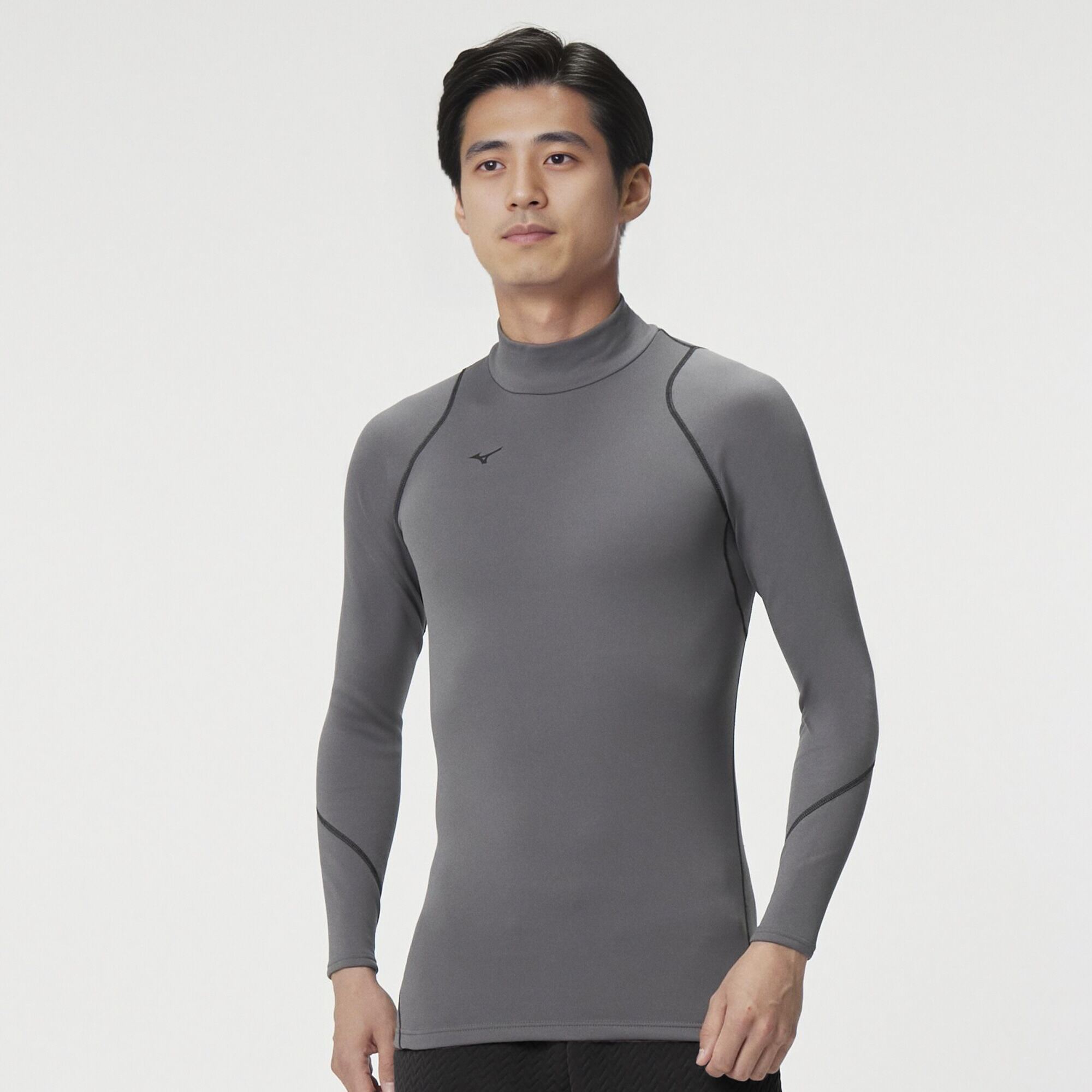 日本26春夏美津浓男士高尔夫服装保温吸汗速干吸湿排汗易打理长袖