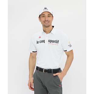日本26年春夏款Le Coq公鸡乐卡克男士高尔夫服装灵活运动经典短袖
