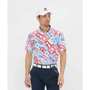 日本26年春夏款Le Coq公鸡乐卡克男士高尔夫服装经典时尚刺绣短袖