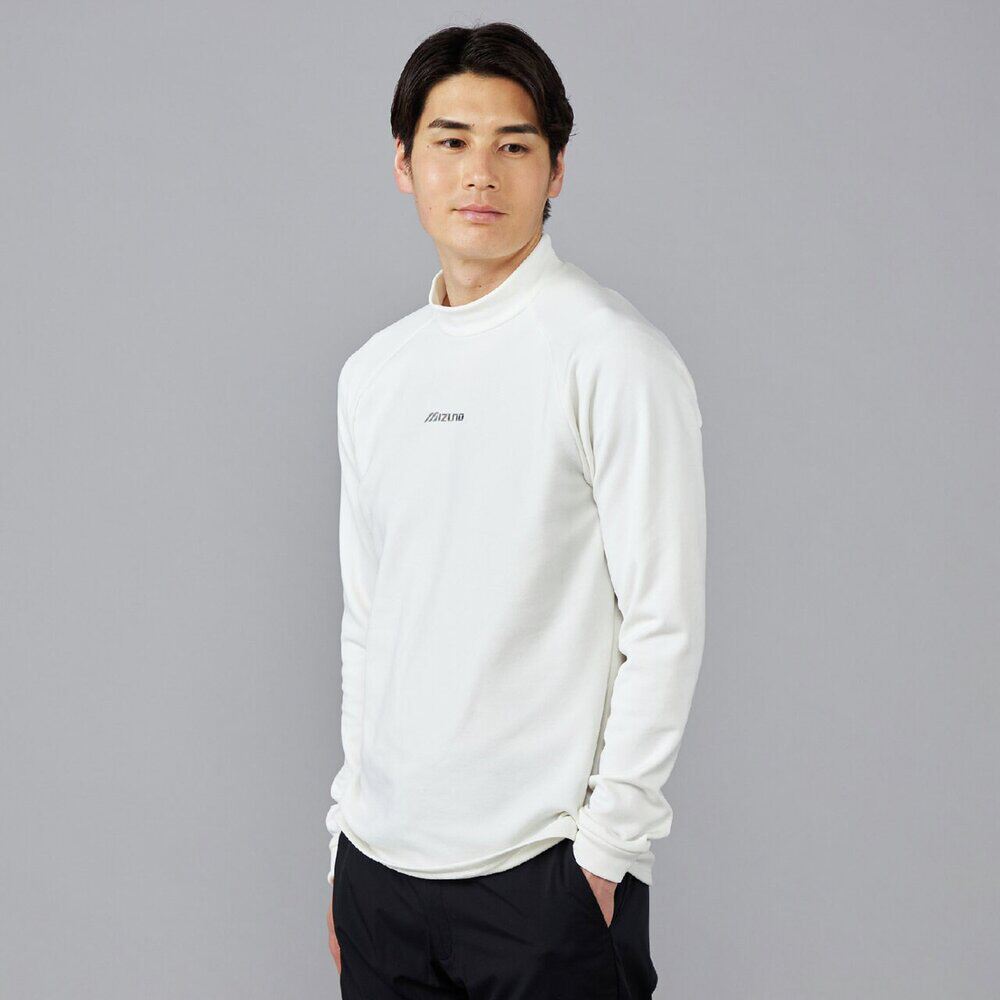 日本25年秋冬款美津浓Mizuno男士高尔夫服装吸湿发热保暖时尚长袖