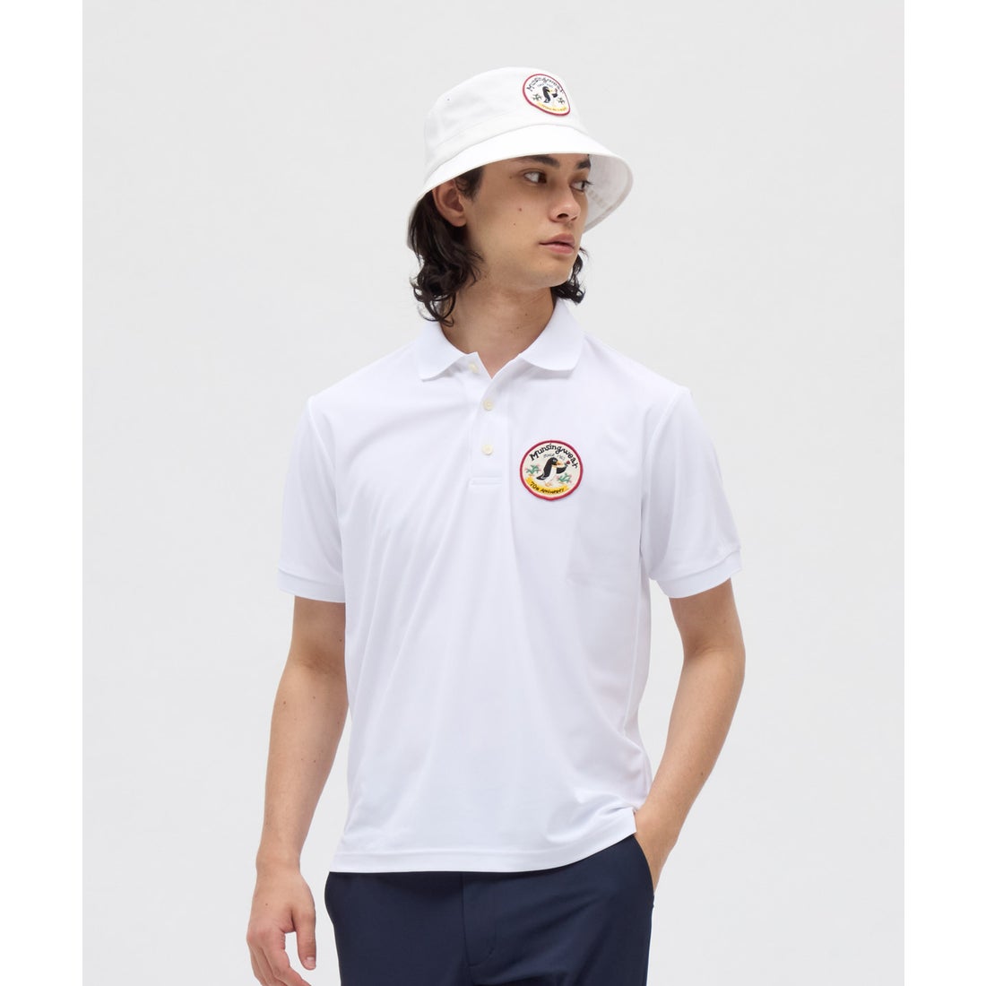 25年秋冬款日本Munsingwear万星威高尔夫男士速干短袖Polo衫防晒