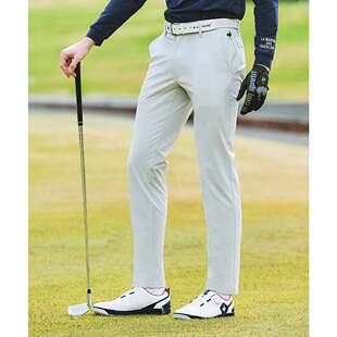 日本26春夏Le Coq公鸡乐卡克男士高尔夫服装遮热舒适凉感修身长裤