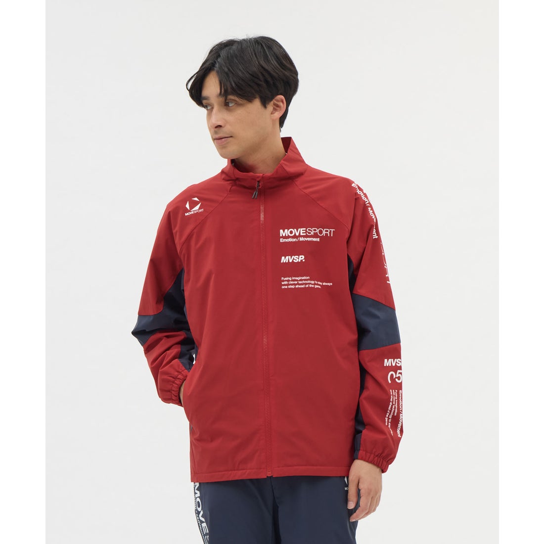 25秋冬新款日本movesport高尔夫运动服男士长袖防水夹克发热外套