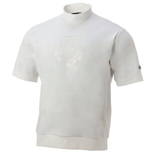 日本26春夏款美津浓男士高尔夫服装吸汗速干弹力经典印花时尚短袖