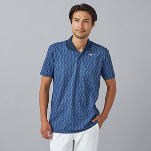 日本26春夏款美津浓男士高尔夫服装经典时尚修身吸汗速干舒适短袖