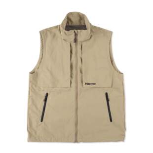 日本25秋冬款marmot土拨鼠男士高尔夫服装防泼水舒适男女同款马甲