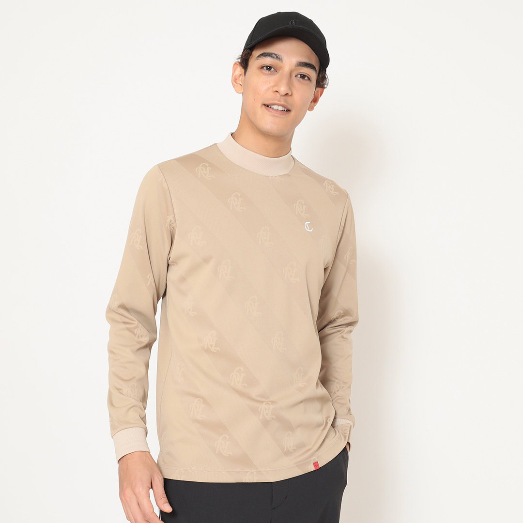 25年秋冬Callway/卡拉威高尔夫服装时尚轻便透气男士长袖高领衬衫