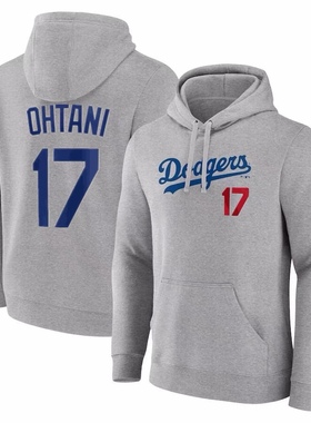 Dodgers 美职棒洛杉矶道奇队Ohtani大谷翔平卫衣连帽衫可支持定制
