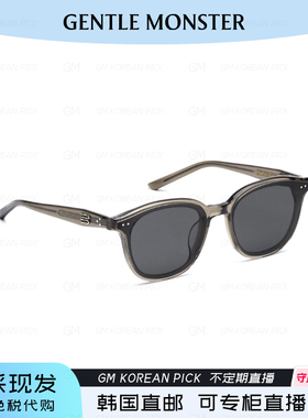 韩国直邮JUDE潮流经典防晒圆形GM墨镜男女款太阳镜GENTLE MONSTER
