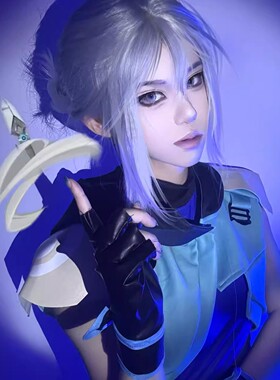 Valorant瓦罗兰特无畏契约cos 婕提Jett女性cos游戏服装全套捷风
